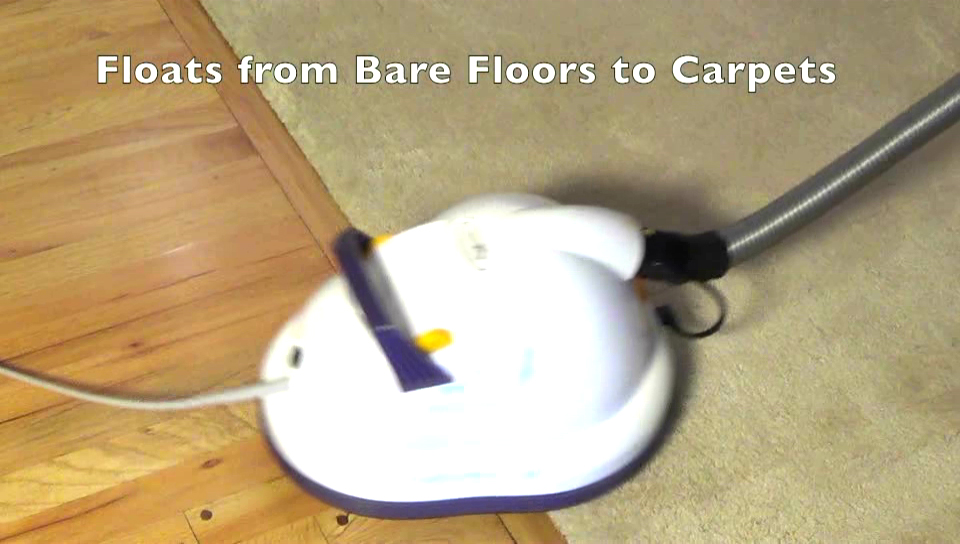 ZeroG Floating Vacuum in action